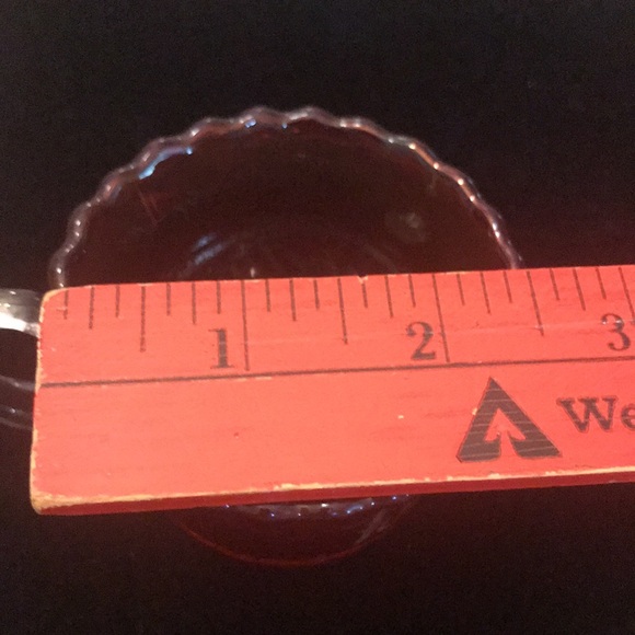 Antique ruby red flash glass fair souvenir one 1902 one cute Baby Tippett - Picture 16 of 16